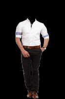 برنامه‌نما Men's Causal Dress Photo Frame عکس از صفحه