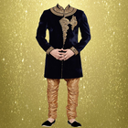 Designer Sherwani Photo Frames ícone