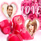 Romantic Dual Photo Frames HD icon