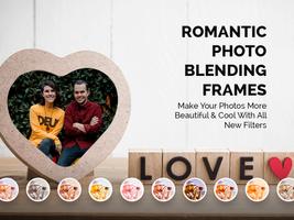 Romantic Photo Blending Frames Ekran Görüntüsü 2