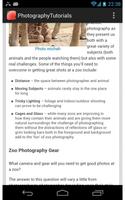 Photography Tutorials 截圖 3