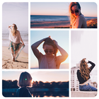 Snap Photo Collage Zeichen