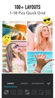 Photo Editor Grid collage Pic Affiche