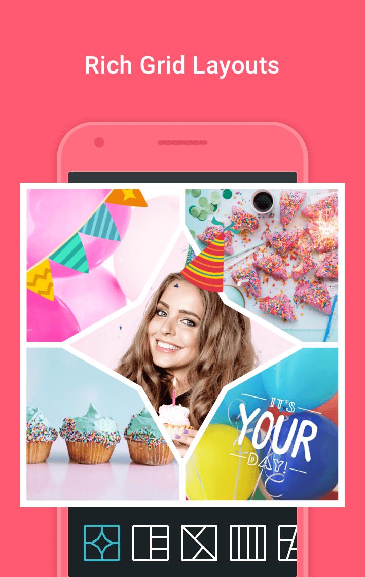 Photo Editor Collage Maker Photo Grid Lite For Android Apk