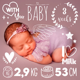 Pregnancy: Baby Photo Stickers icon