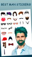 Boy Makeup App: Man Hairstyle poster