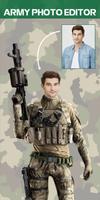 Real Army Suit Photo Editor پوسٹر
