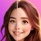 محسن الصور: دمج الصور-ToonApp أيقونة