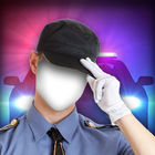 photo montage de la police icône