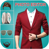 Casual Man Suit Photo Editor 2019 icône