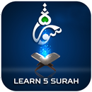 PunjSurah Desconectado (Five Surah of Quran) APK