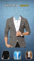 Handsome Men Suit Photo Editor : Boys Hairstyle الملصق