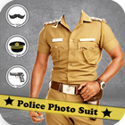 Hommes Police Suit Photo Editor 2019 - Robe police icône