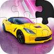 Auto: puzzel voor kinderen-icoon