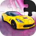 Auto: puzzel voor kinderen