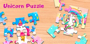 Einhorn-Puzzle-Spiel Mädchen