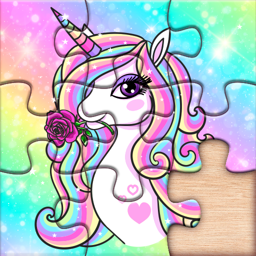 Gioco puzzle unicorno ragazze