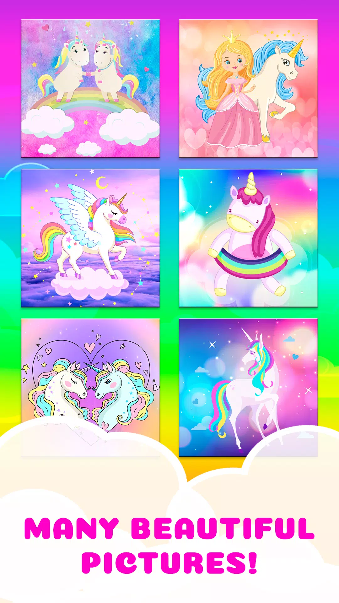 Cute Unicorn Puzzle Girl Games - Apps on Google Play