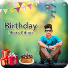 Birthday Photo Editor icono