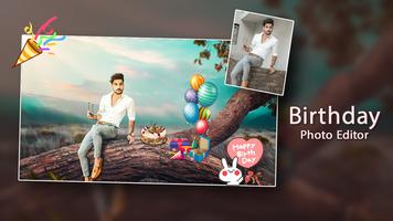 Birthday Photo Editor پوسٹر