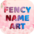 Name Art Design_stylish name ไอคอน