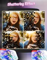 Shatter me - overlay photo shattering effect ポスター