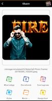 Fire photo editor - photo effects , maker frames screenshot 3