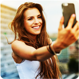 selfie photo editor for change background icon