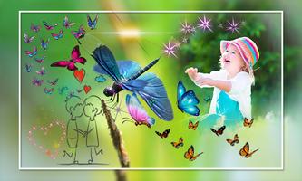 برنامه‌نما Butterfly Photo Frames عکس از صفحه