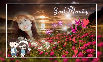 Good Morning Photo Frames imagem de tela 1