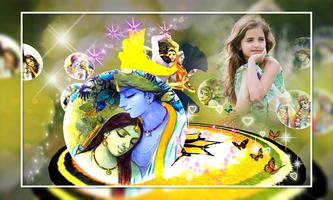 Radhe Krishna Photo Frames captura de pantalla 1