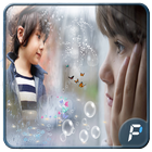 Rain Photo Frames أيقونة