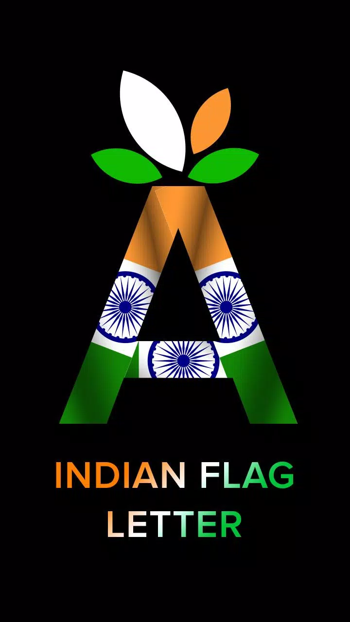 Indian Flag letter : Independence day Letter, Dp APK for Android ...