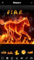 Fire Effect Name Art Maker تصوير الشاشة 1