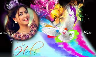 Holi Photo Frame captura de pantalla 3