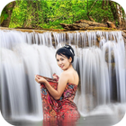 Waterfall Photo Frame أيقونة