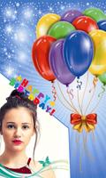 New Birthday Photo Frame Editor capture d'écran 3