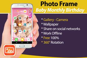 Poster Baby Monthly Birthday