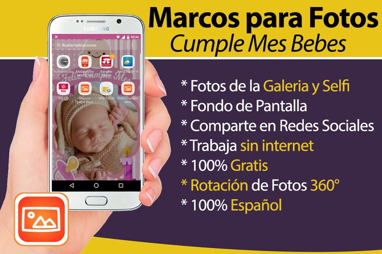 Marcos De Cumple Mes Para Bebes Foto Recien Nacido For Android Apk Download