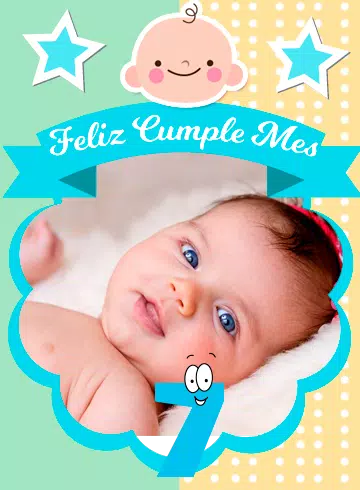Descarga de APK de Marcos de Cumple mes Para Bebes Foto Recien Nacido para  Android