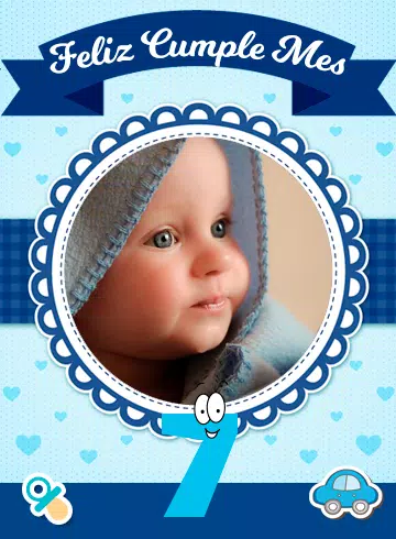 Marcos de Cumple mes Para Bebes Foto Recien Nacido for Android - APK  Download