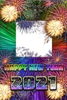 Happy New Year 2021 Photo Fram syot layar 3