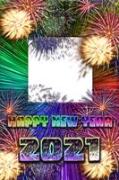 Happy New Year 2021 Photo Fram 스크린샷 3