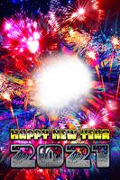 Happy New year 2021 Photo Frames Affiche