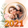 New Year Photo Frames 2021-New Year Greetings 2021