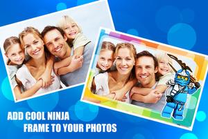 Ninja Photo Frame ポスター
