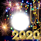 Happy New Year 2020 Photo Frames иконка