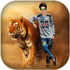 Wild Animal Photo Frames آئیکن