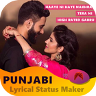 Punjabi Lyrical Video Maker icône