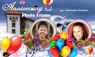 Anniversary Dual Photo Frame ảnh chụp màn hình 3